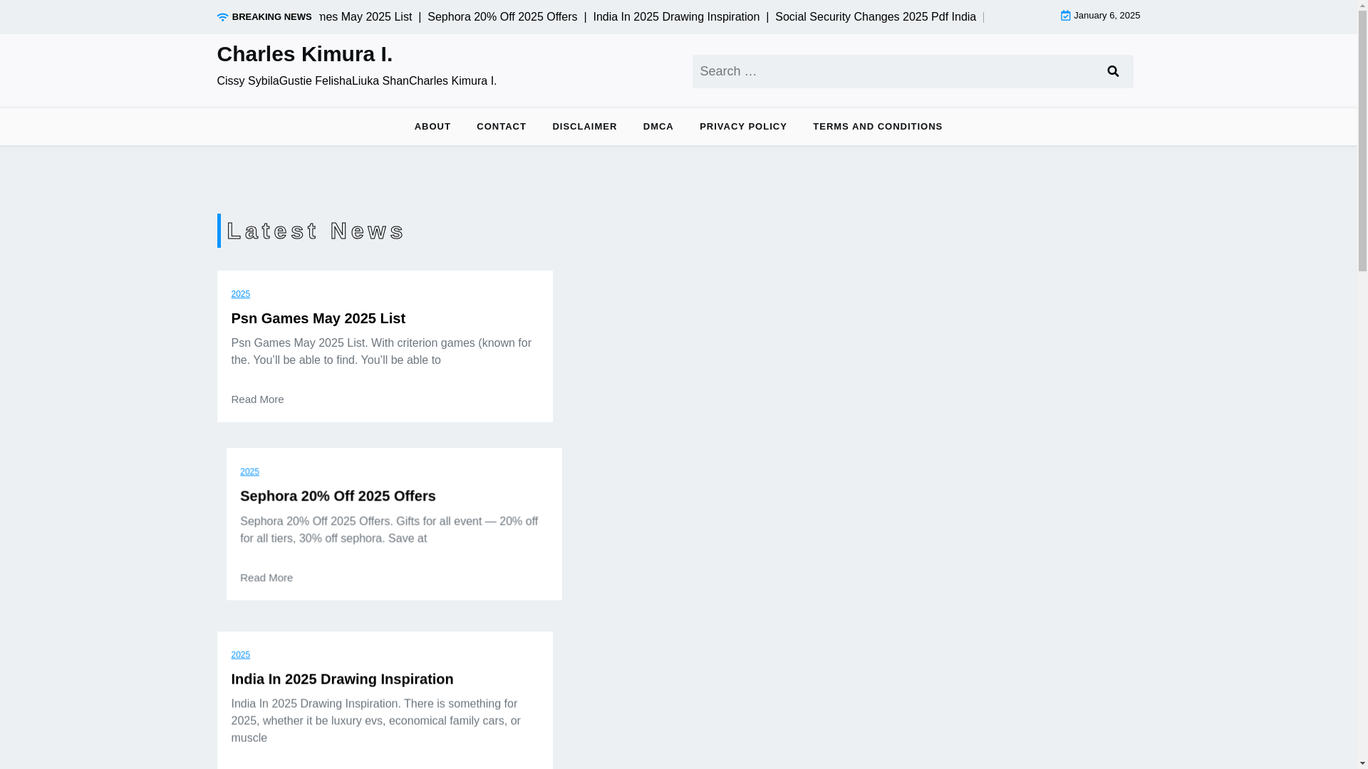 website screenshot of https://charleskimurai.pages.dev/
