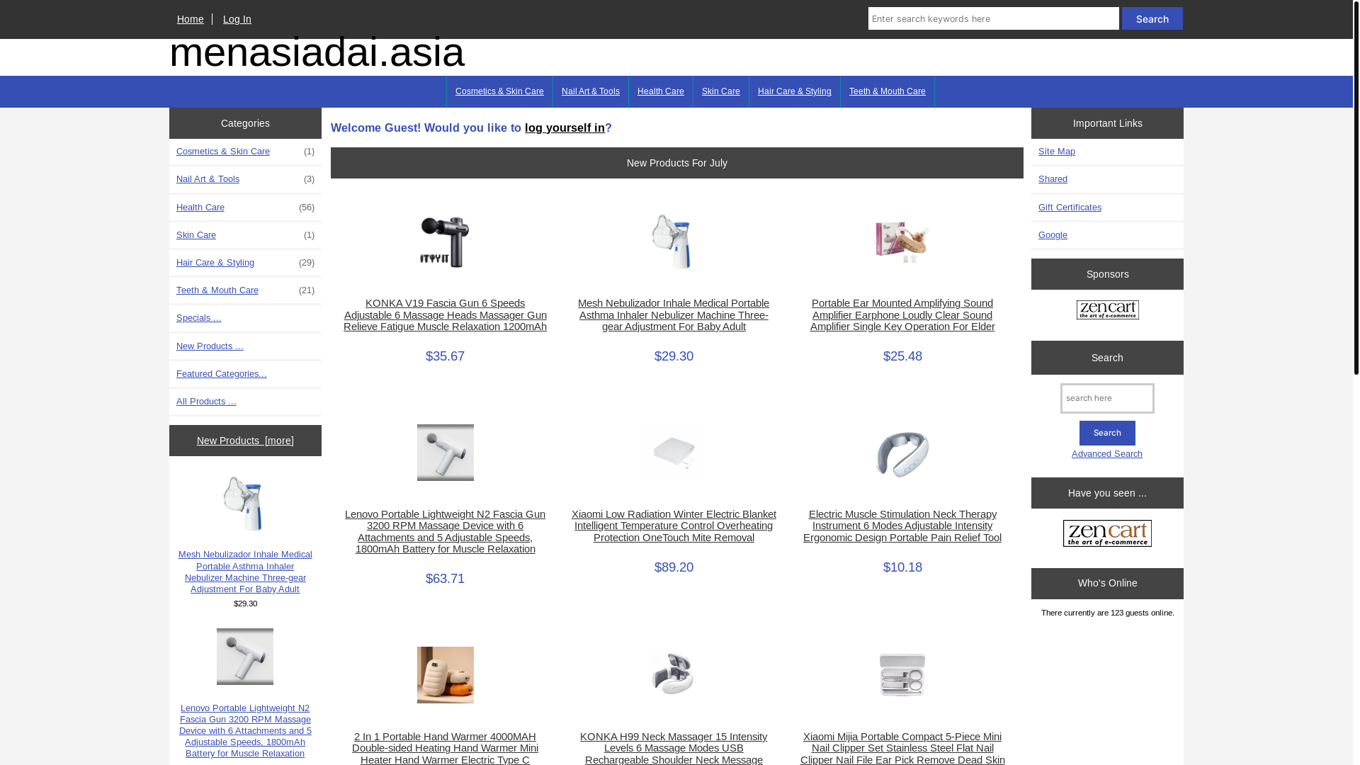 website screenshot of https://menasiadai.asia/