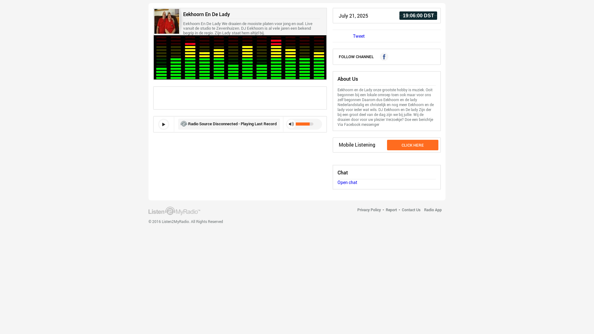 website screenshot of https://djeekhoorn.nl/