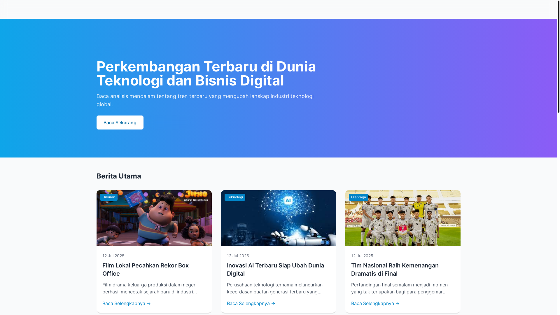 website screenshot of https://koranelektronik.site/