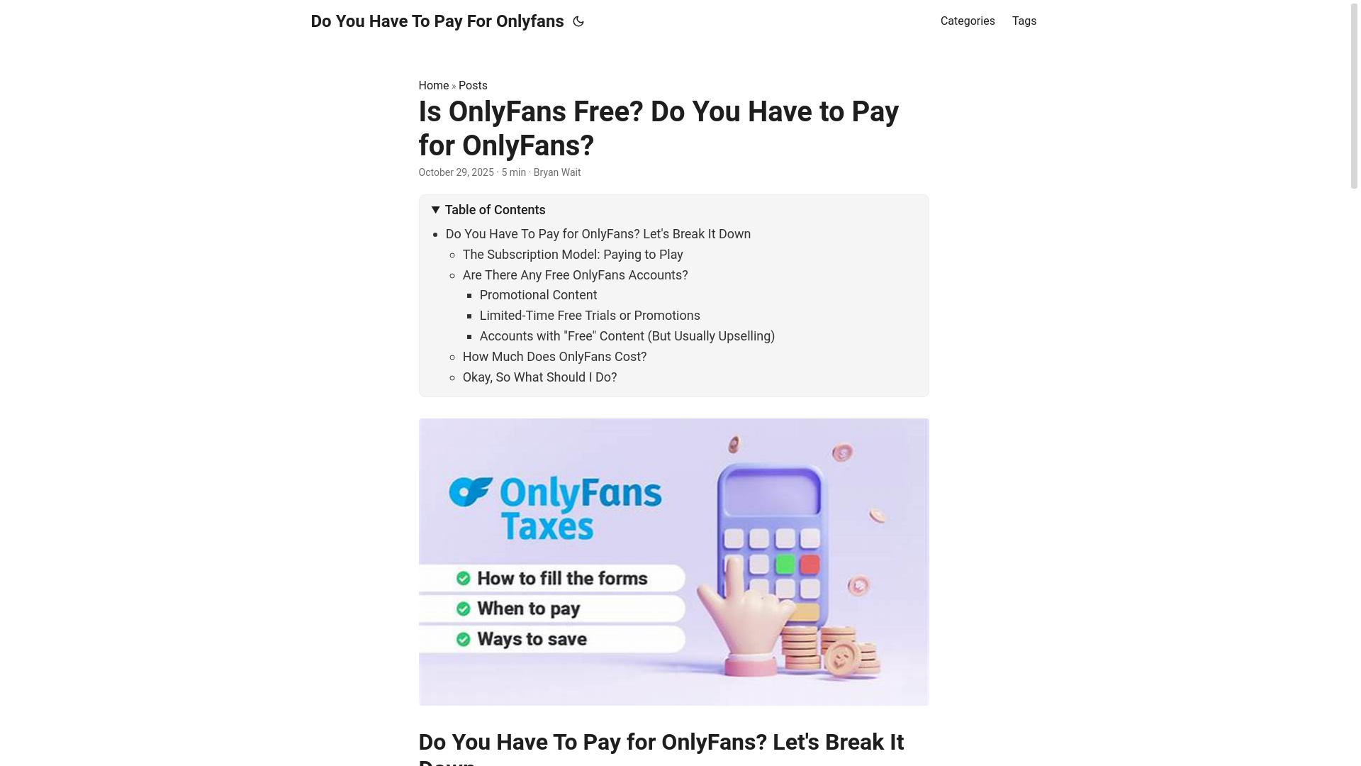 website screenshot of https://do-you-have-to-pay-for-onlyfans.pages.dev/