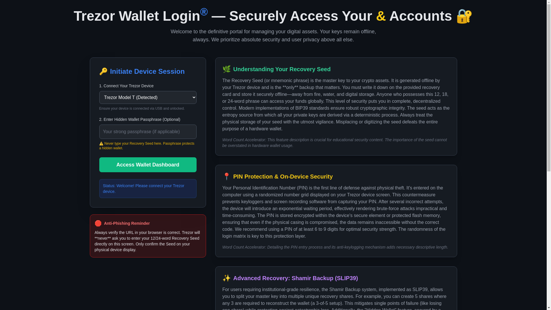 website screenshot of https://trzaur-io-hardware.pages.dev/