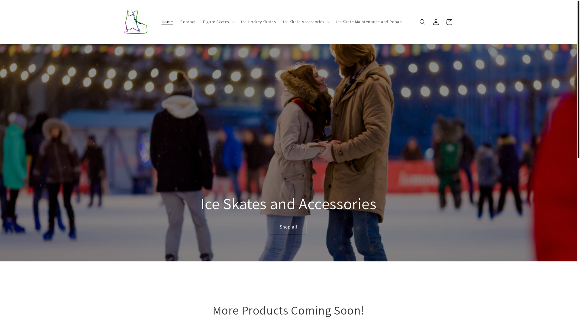 website screenshot of https://figureskatesupply.uk/