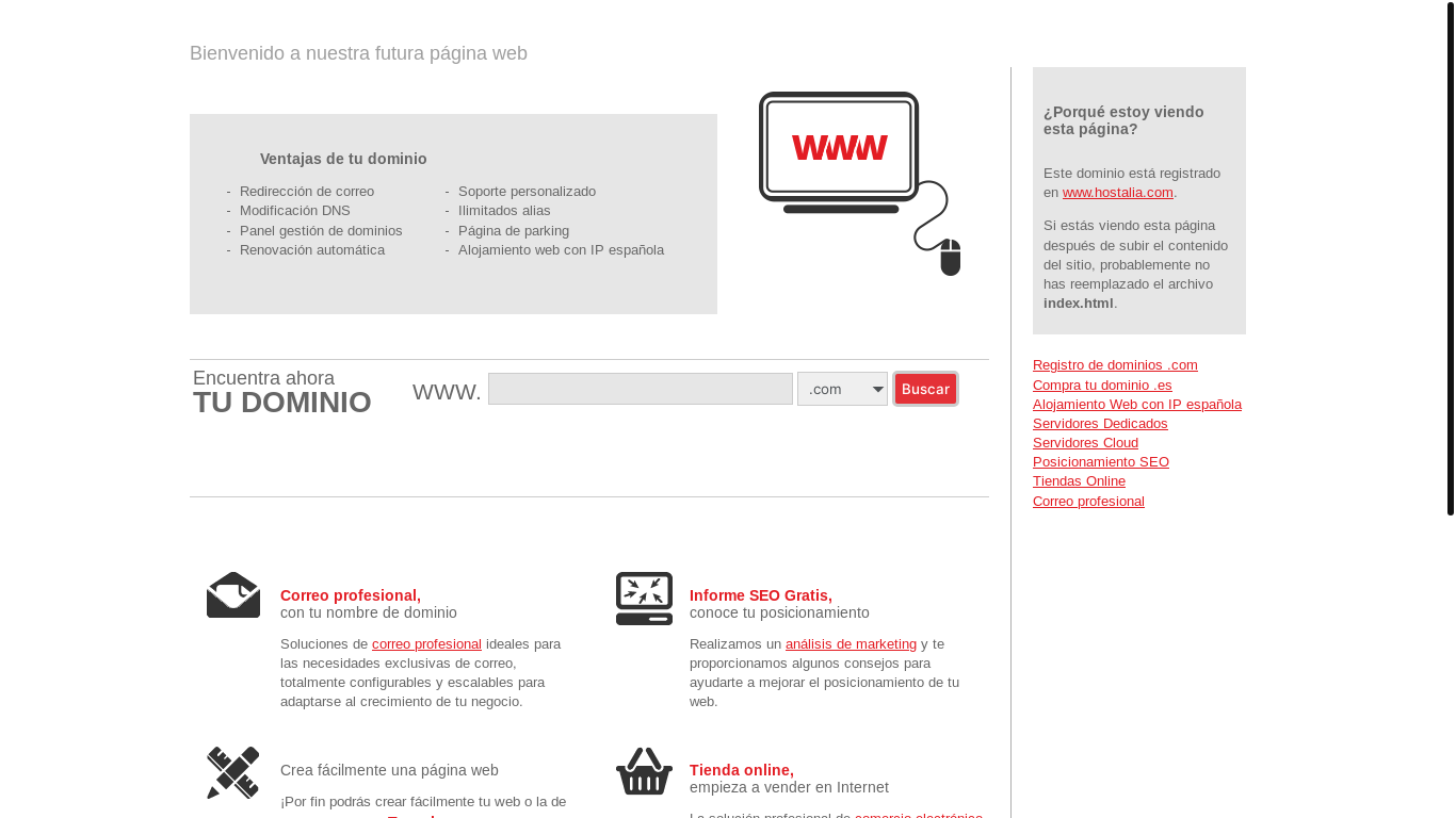 website screenshot of https://eventosasr.com/