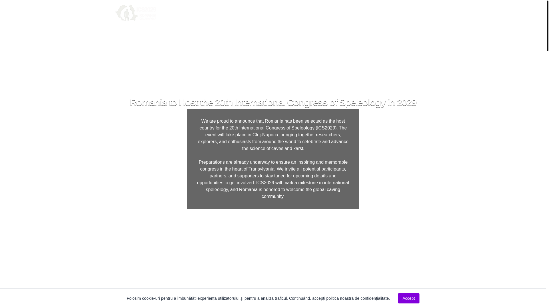 website screenshot of https://speleo2029.pages.dev/
