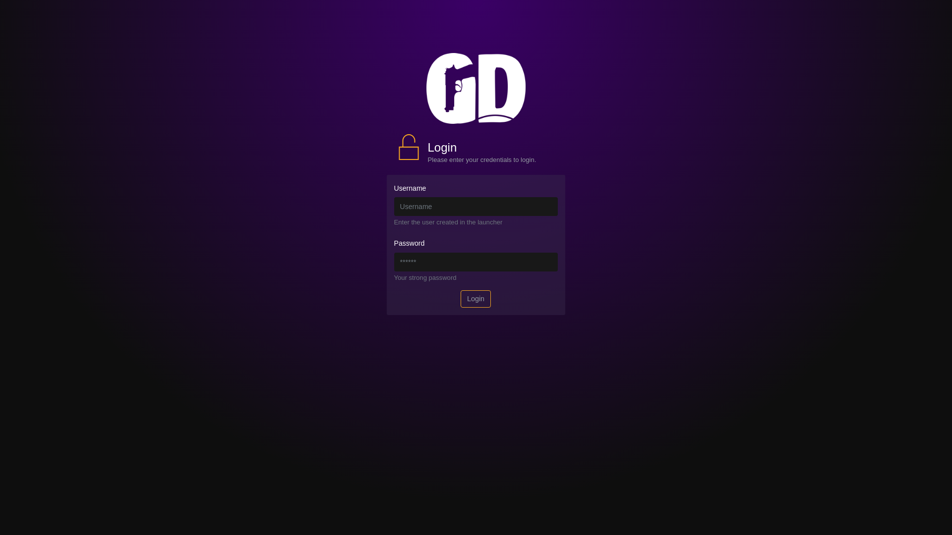 website screenshot of https://user.gtaday.com/login.php?i=1&e=3