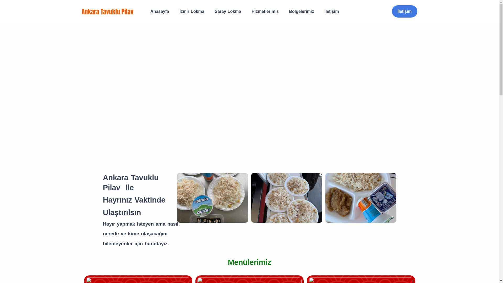 website screenshot of https://ankarahayirpilavcisi.com.tr/