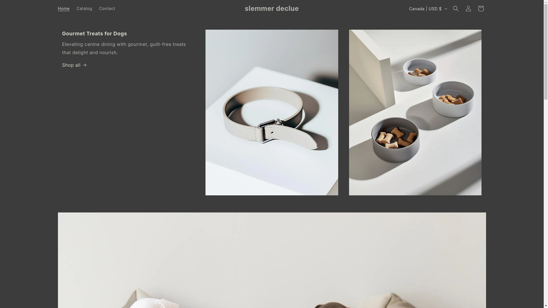 website screenshot of https://slemmerdeclue.shop/