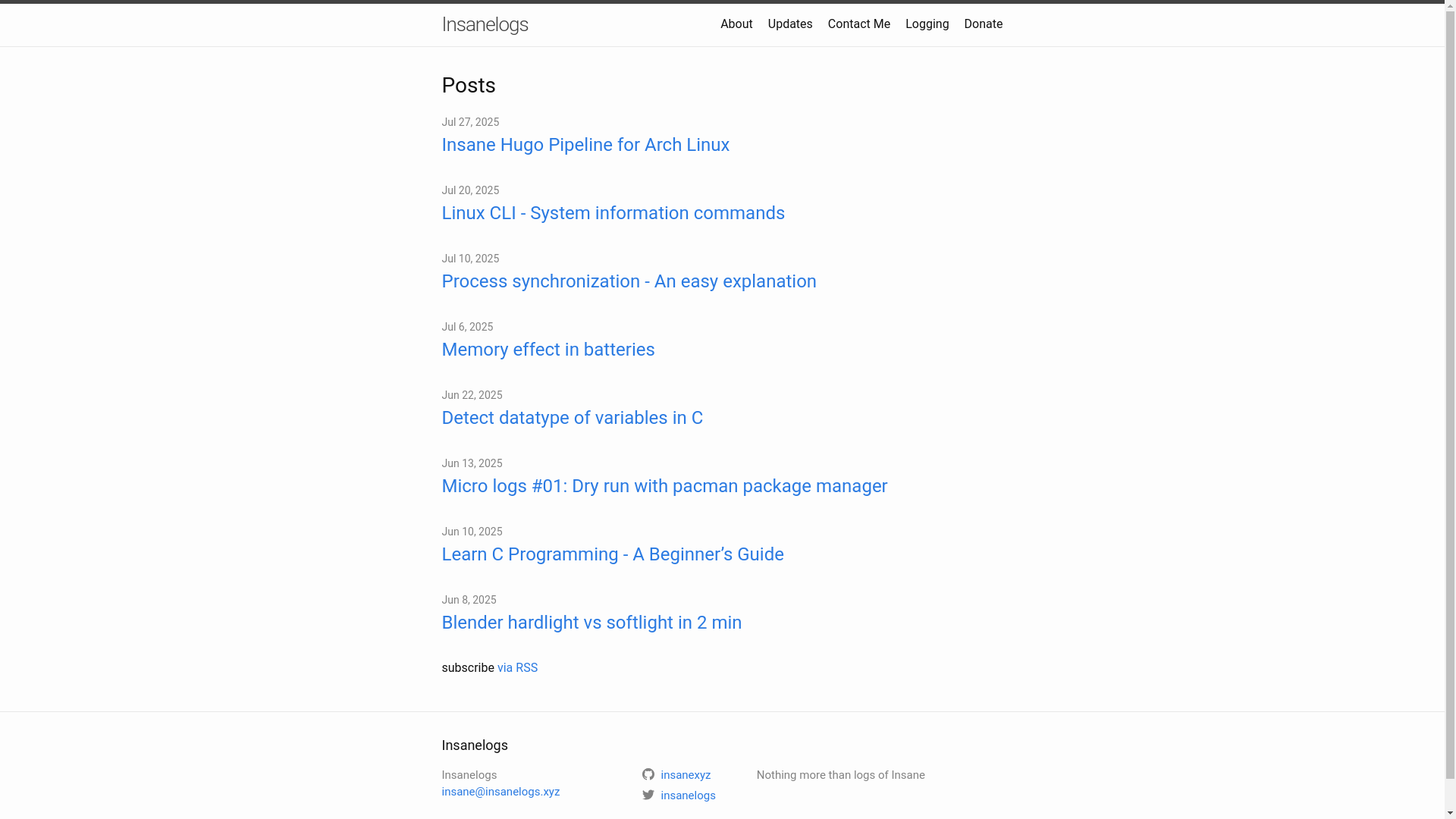 website screenshot of https://jekyll-blog-33c.pages.dev/