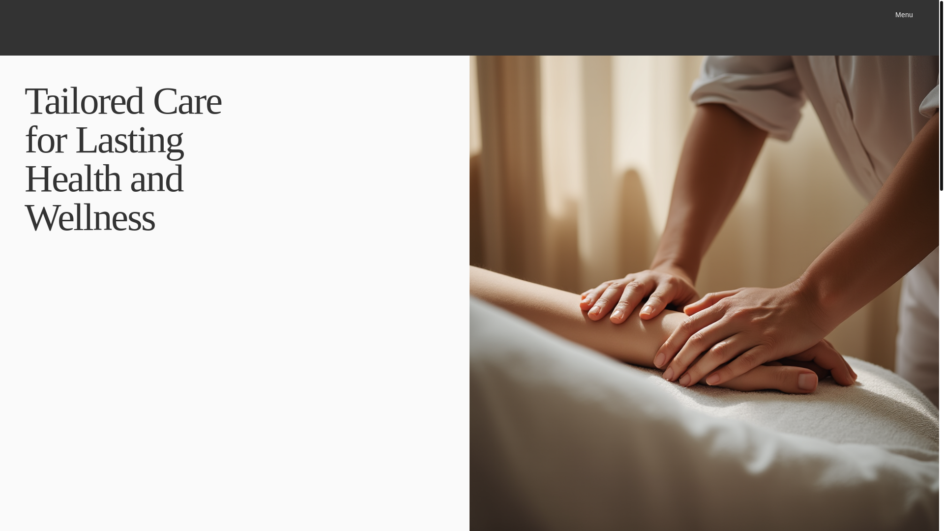 website screenshot of https://sallytranosteopath.com.au/