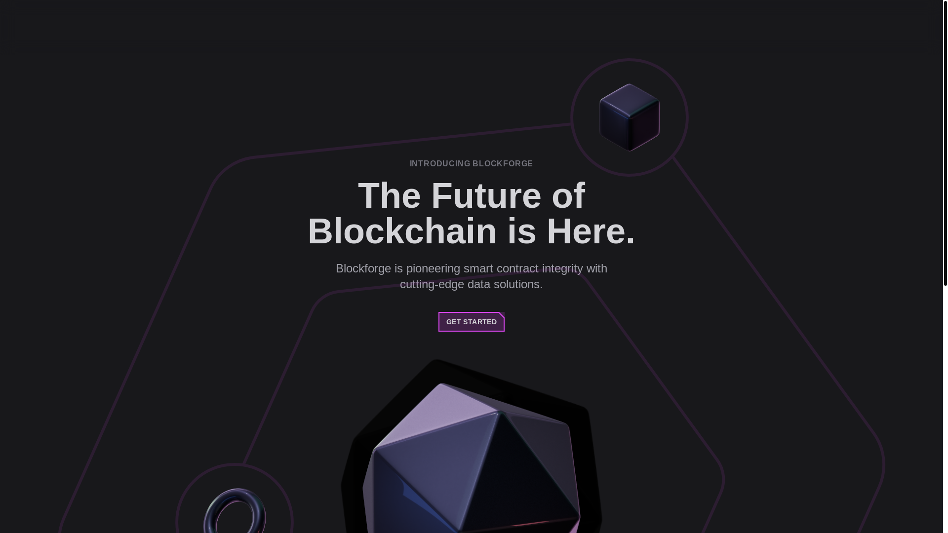 website screenshot of https://blockchain-web.pages.dev/