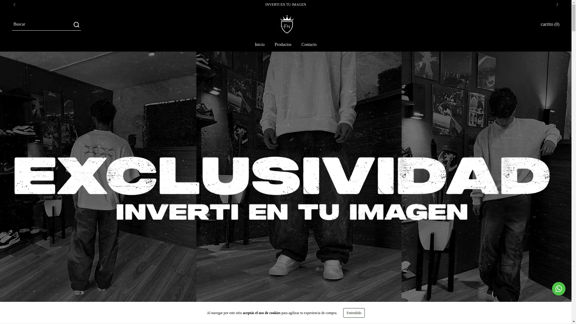 website screenshot of https://fromnorth.store/