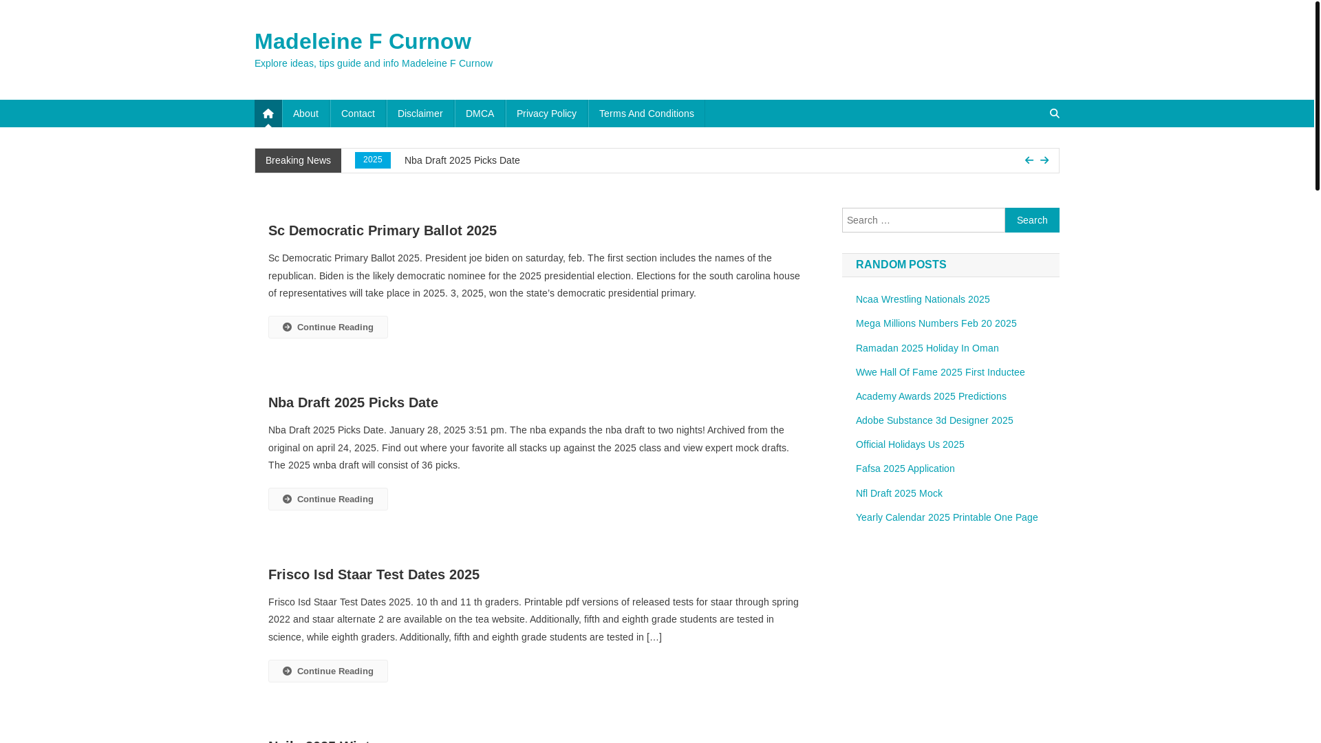 website screenshot of https://madeleinefcurnow.pages.dev/