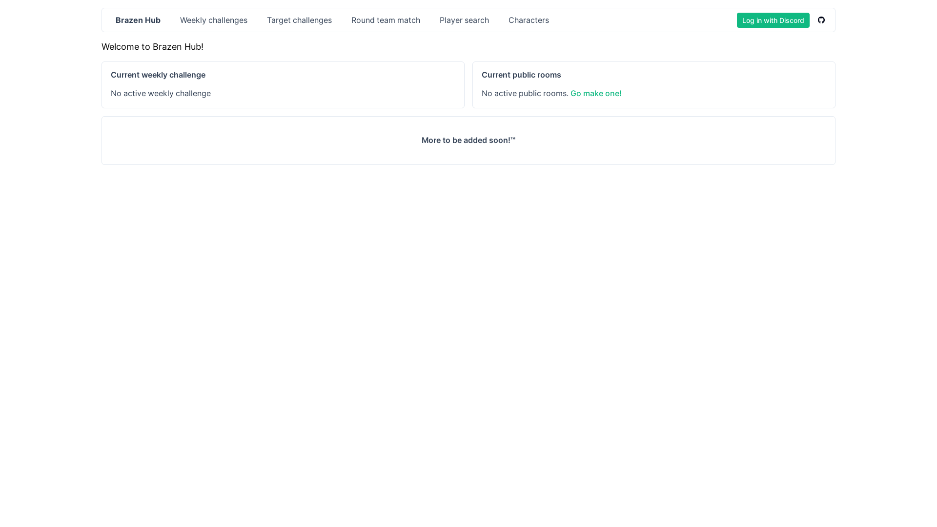 website screenshot of https://brazen-hub.pages.dev/