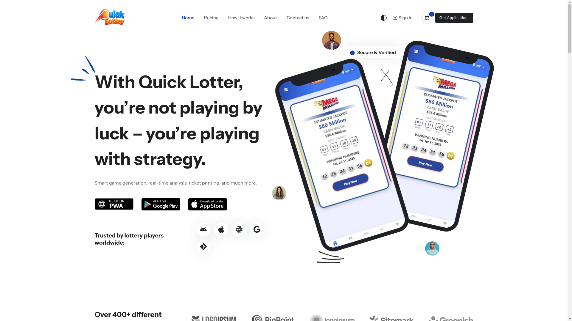 website screenshot of https://quicklotter-bzy.pages.dev/