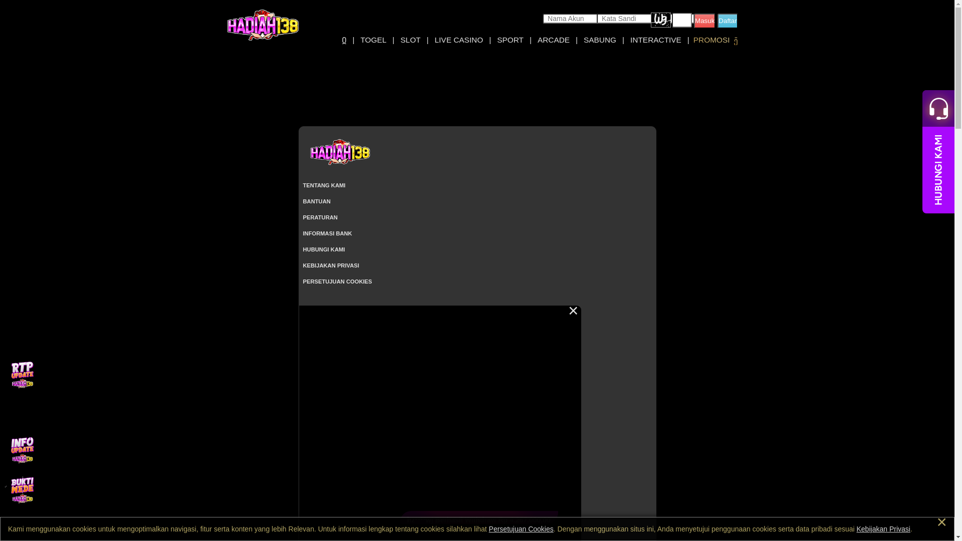 website screenshot of https://hadiahtinggi.com/