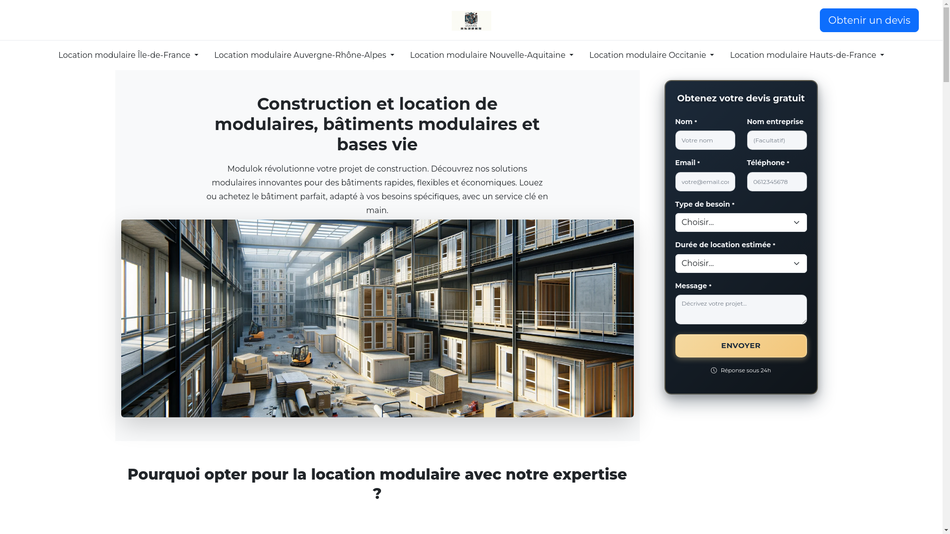 website screenshot of https://location-modulaire-fr.pages.dev/