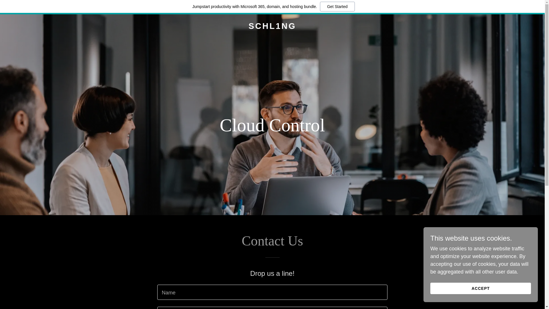 website screenshot of https://schl1ng.me/