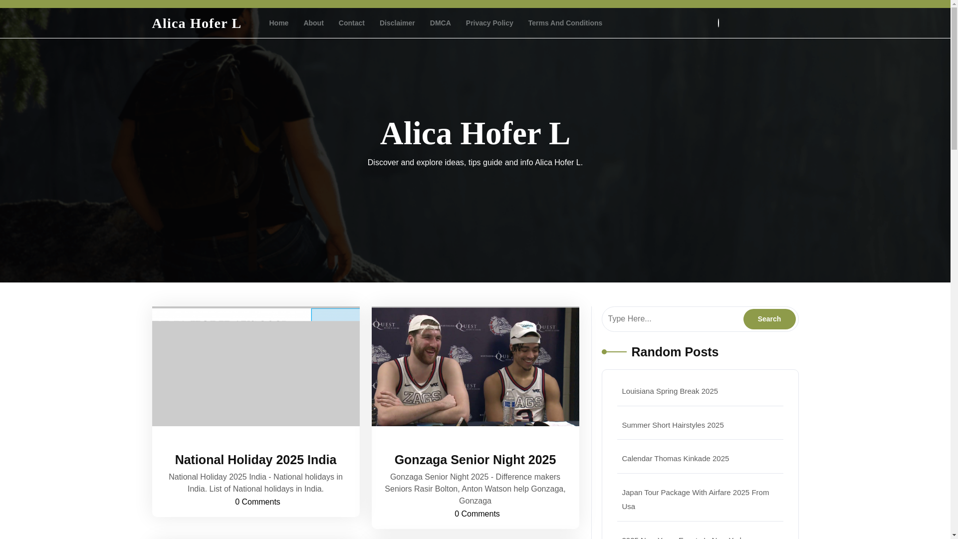 website screenshot of https://alicahoferl.pages.dev/