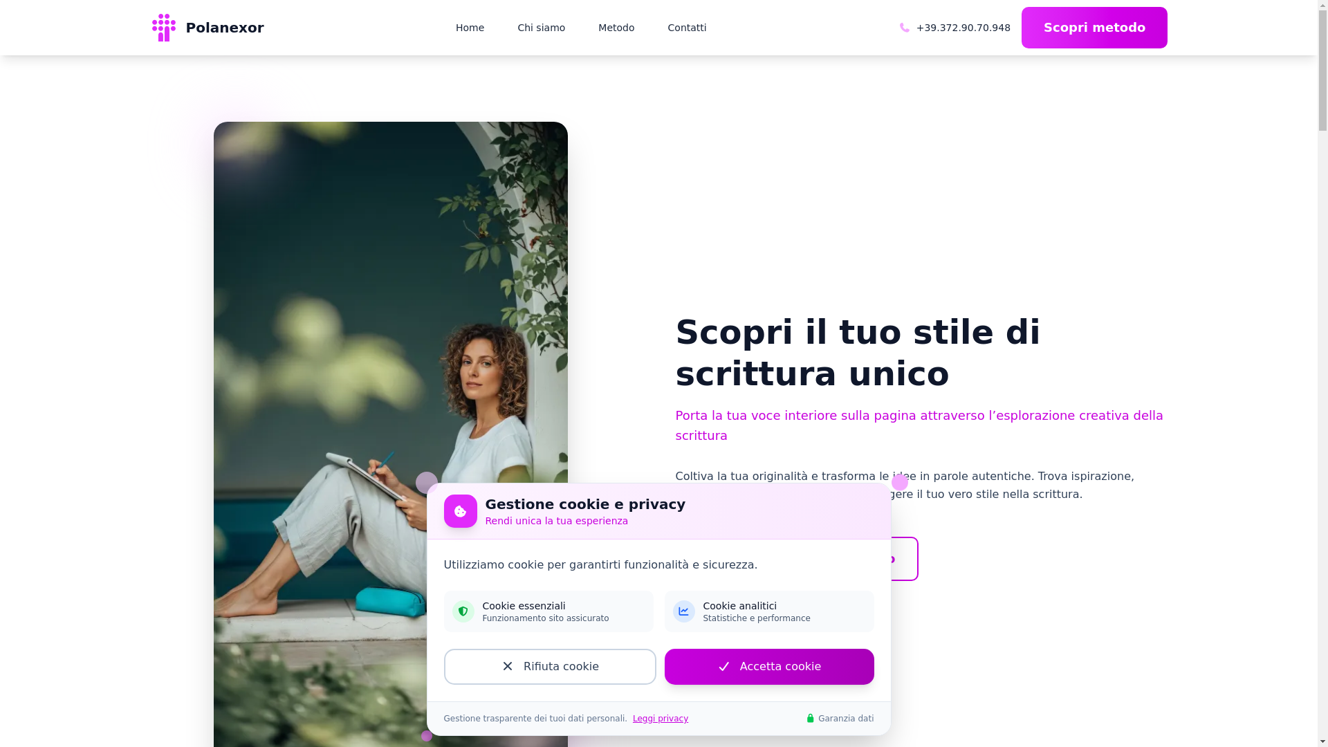 website screenshot of https://polanexor.sbs/