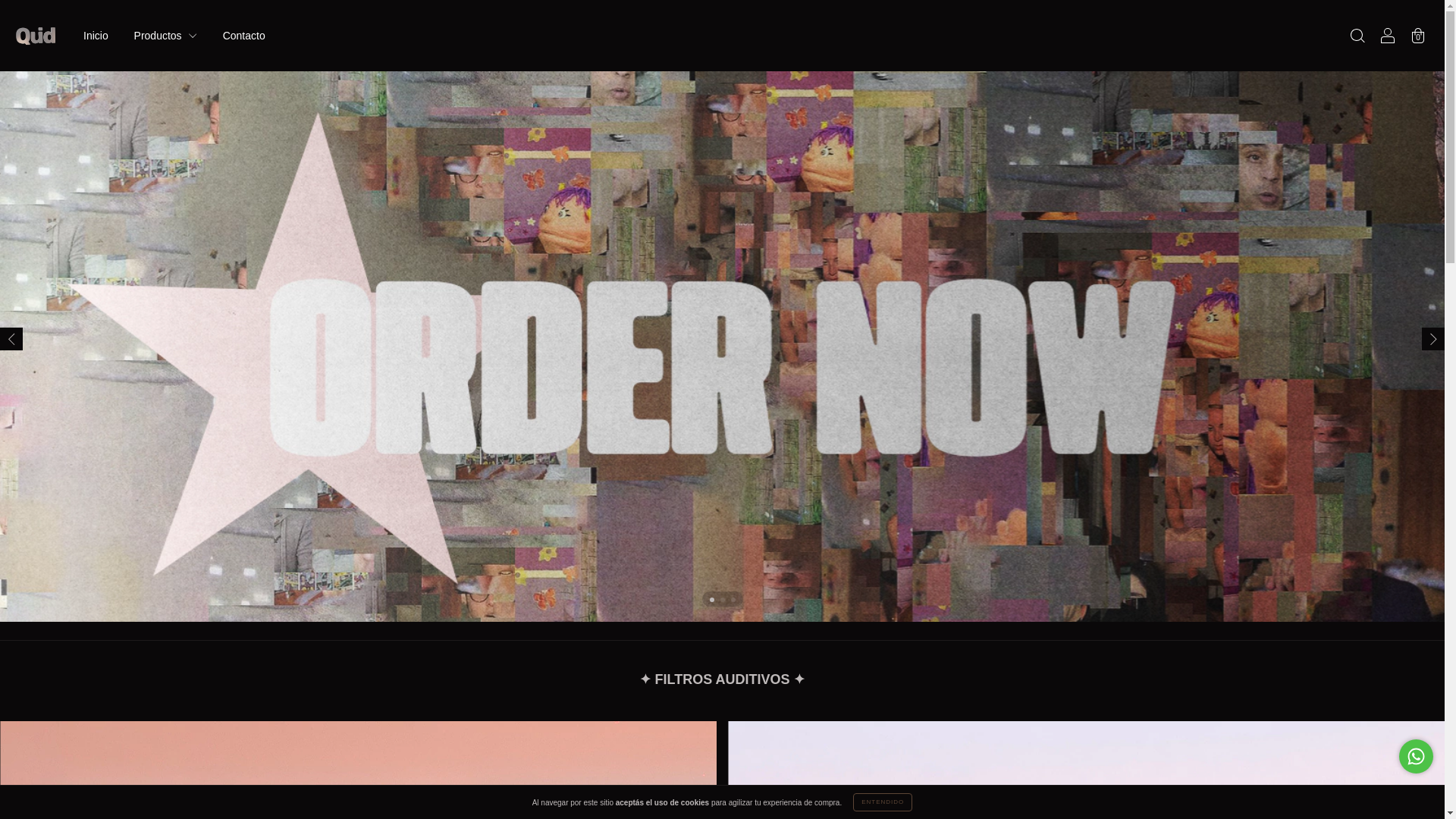 website screenshot of https://quidarg.com.ar/