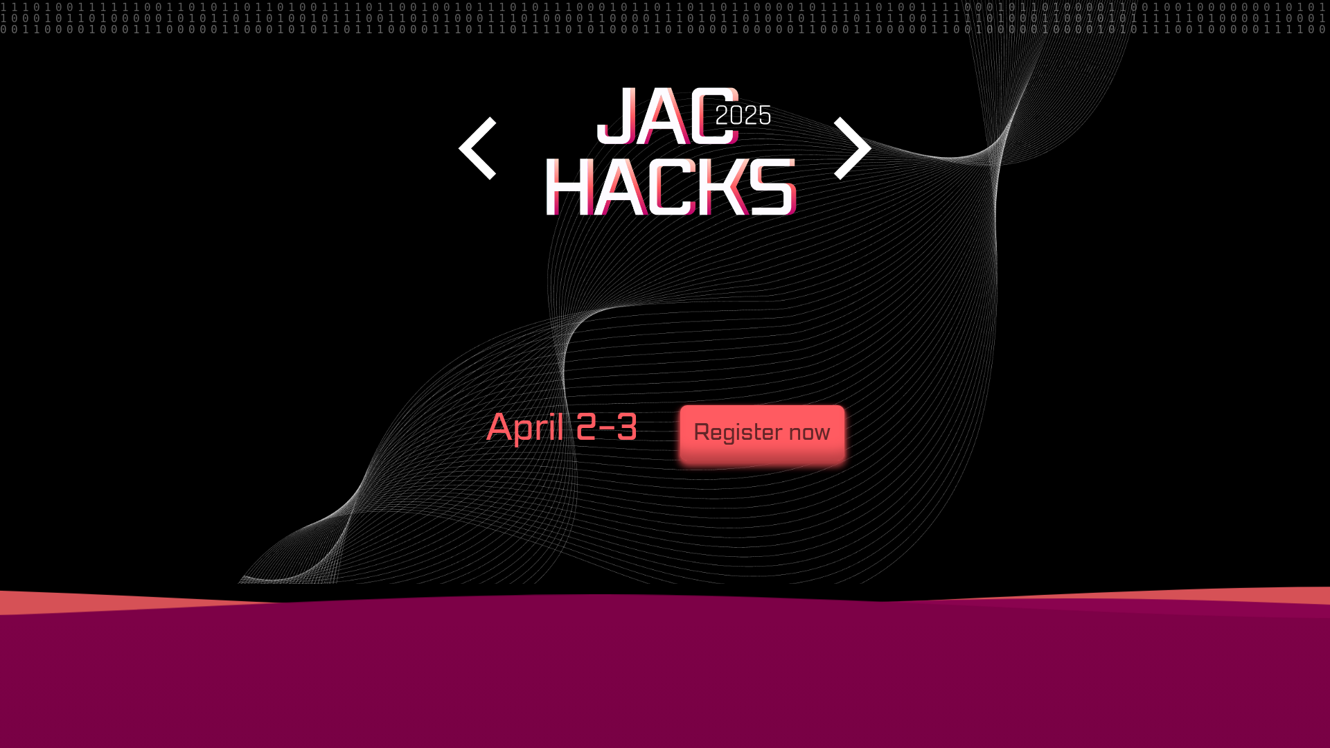 website screenshot of https://jachacks.pages.dev/