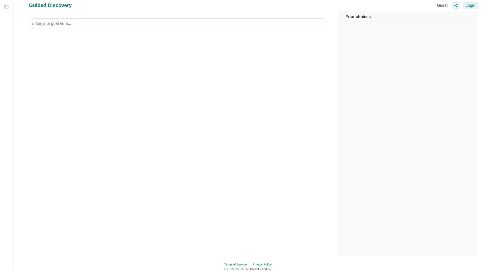 website screenshot of https://guiver.ai/