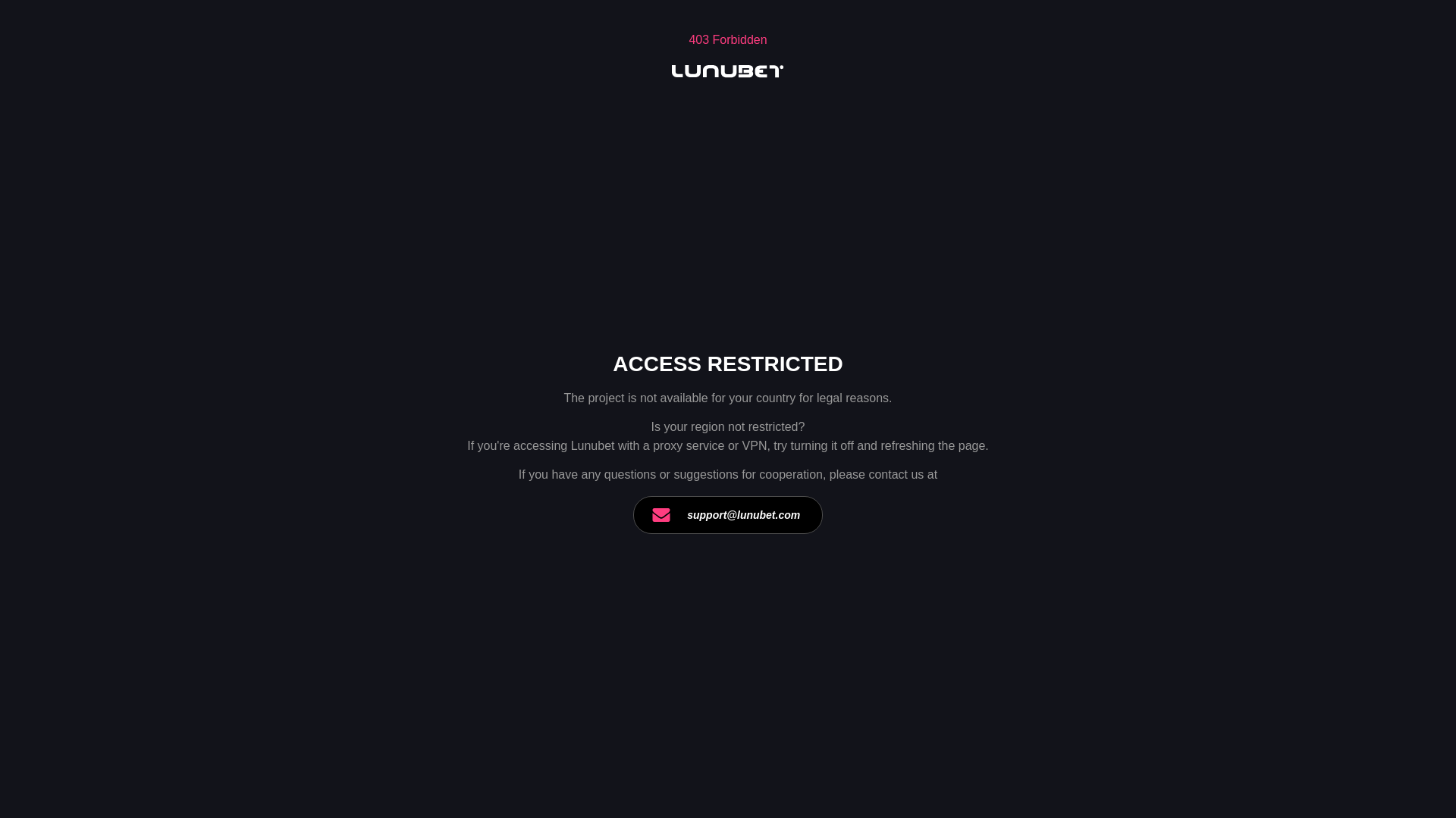 website screenshot of https://lunubet-5137.com/