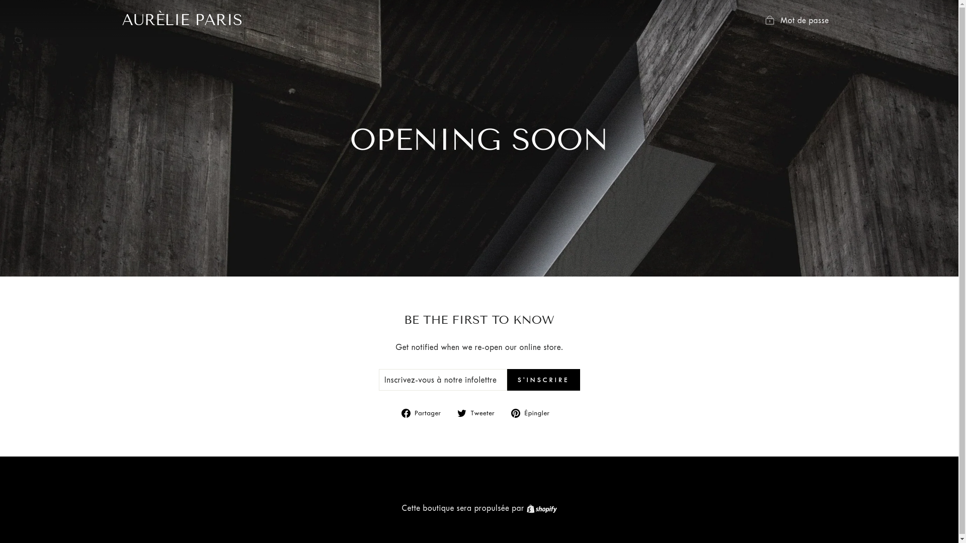 website screenshot of https://aurelie-atelier.com/
