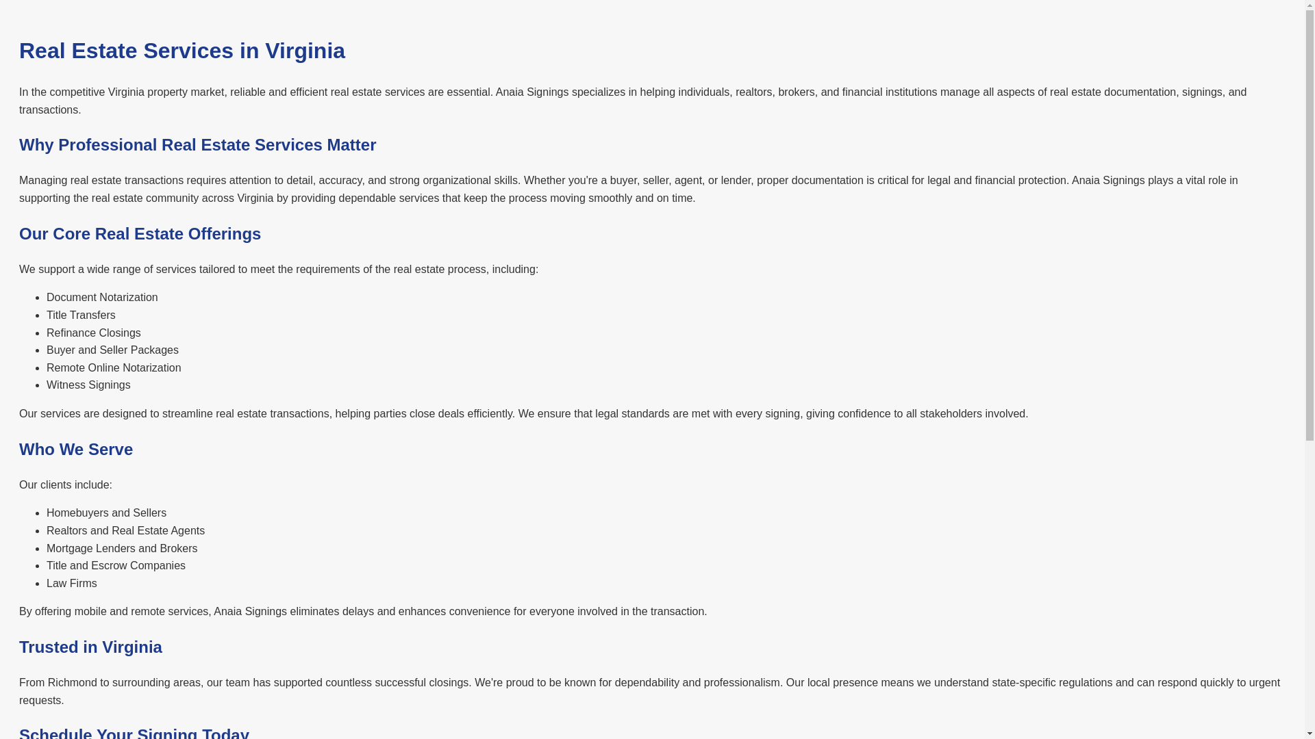 website screenshot of https://real-estate-services-virginia.pages.dev/