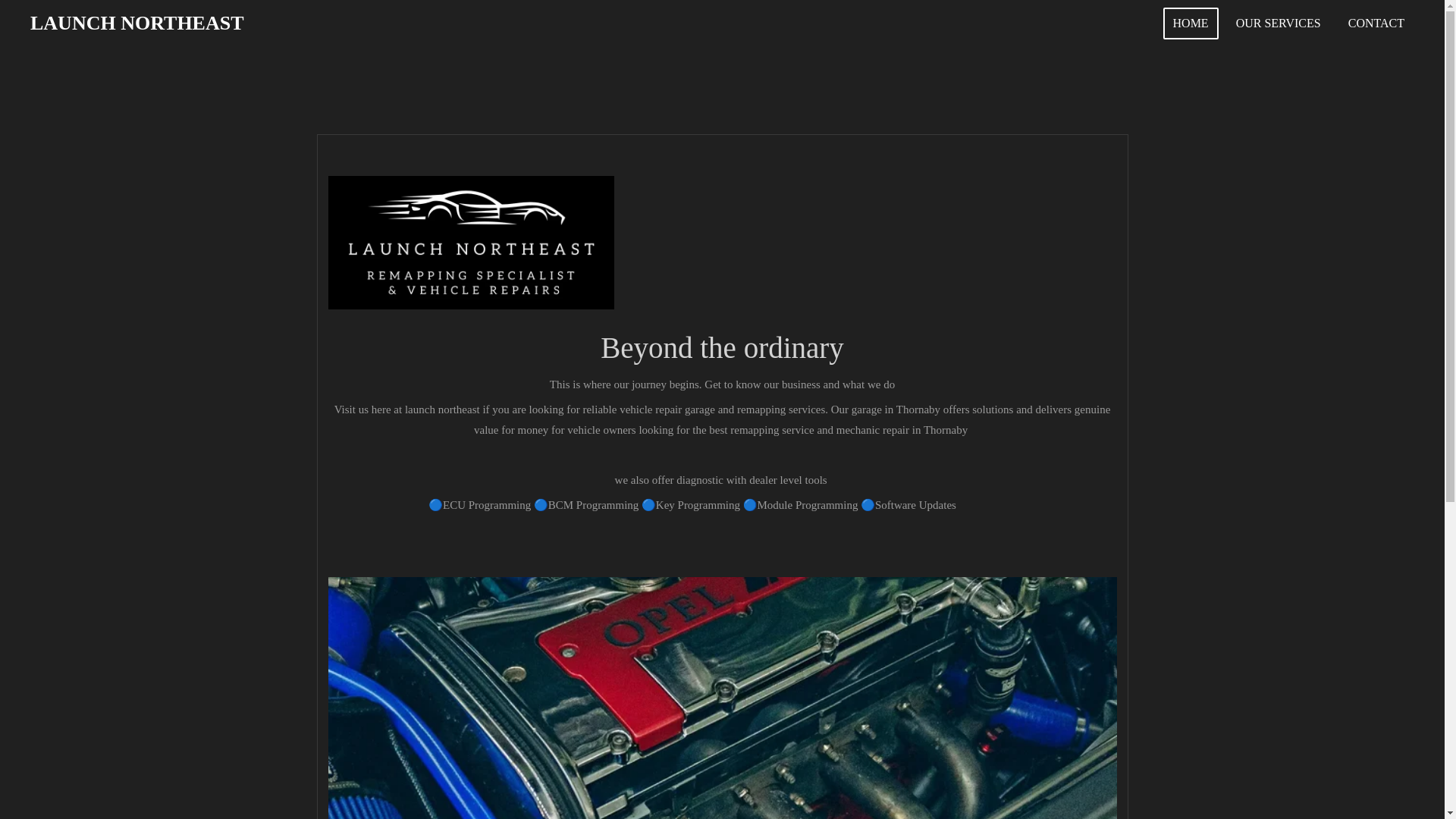 website screenshot of https://launchnortheast.co.uk/
