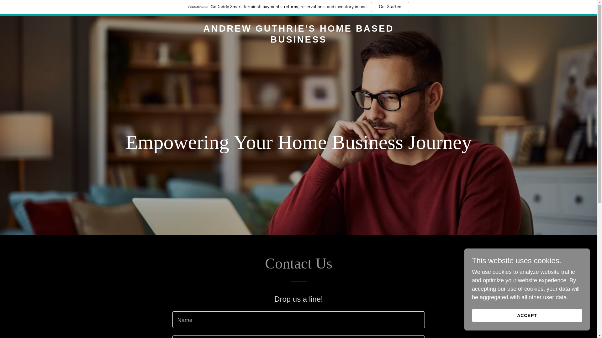 website screenshot of https://workwithandrewguthrie.com/