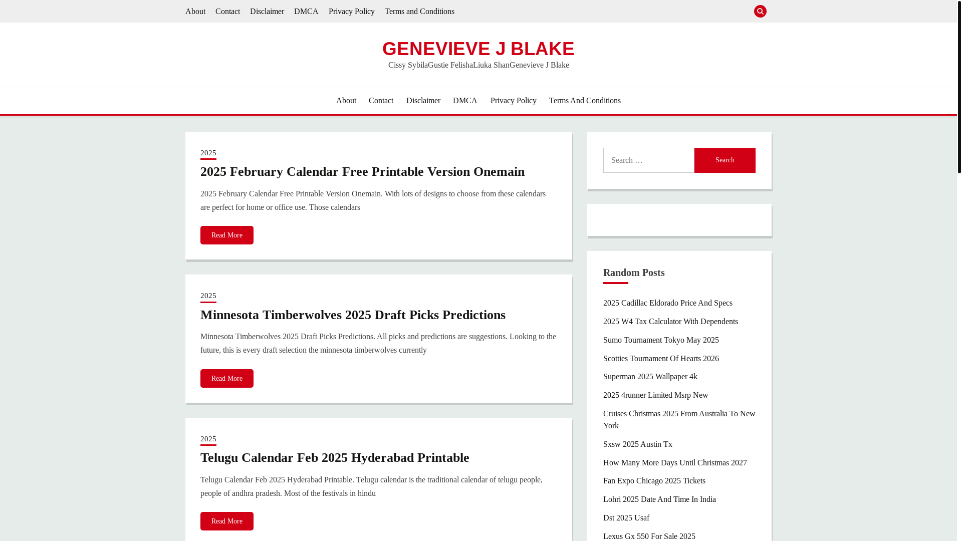website screenshot of https://genevievejblakej.pages.dev/