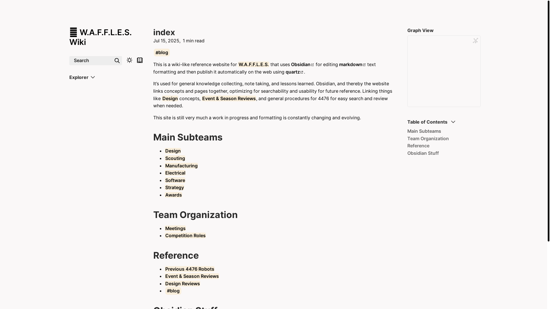 website screenshot of https://waffleswiki-private.pages.dev/