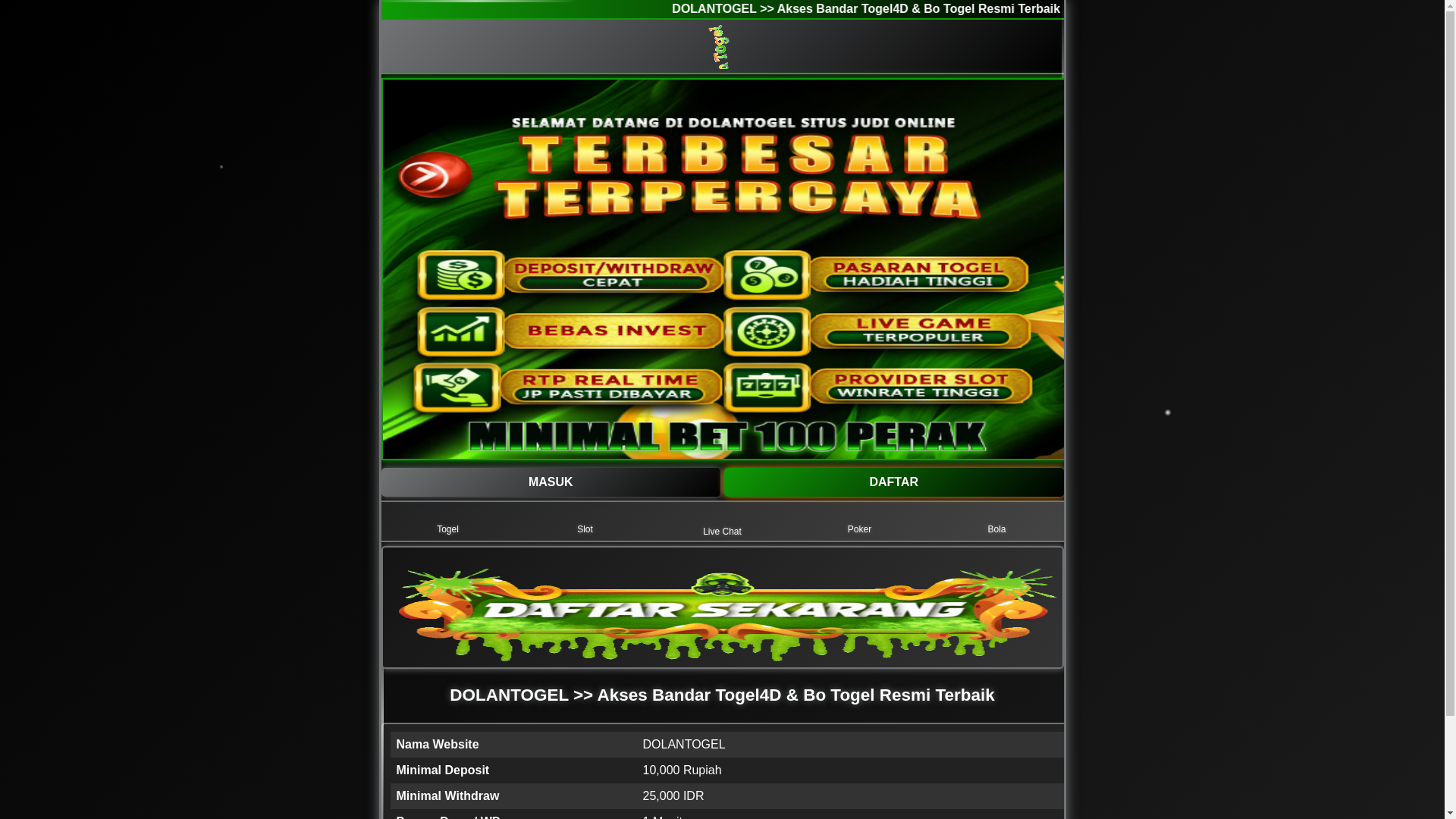 website screenshot of https://hanyahokisaja.pages.dev/