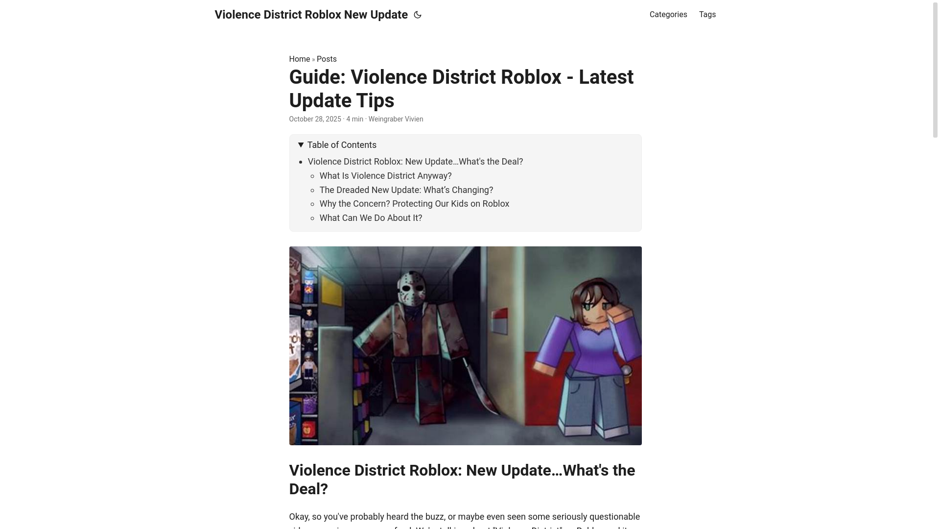 website screenshot of https://violence-district-roblox-new-update.pages.dev/