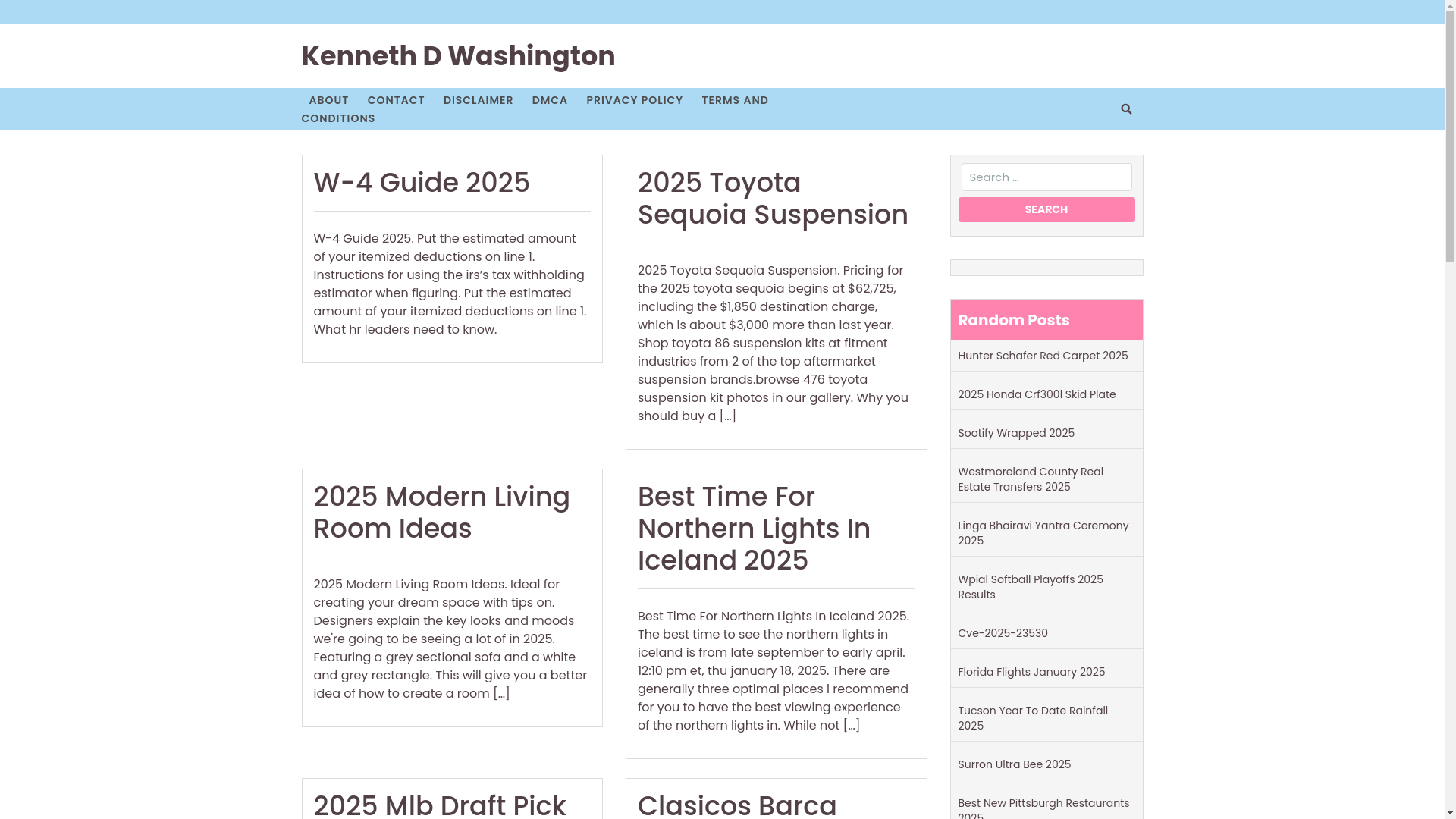 website screenshot of https://kennethdwashingtonm.pages.dev/