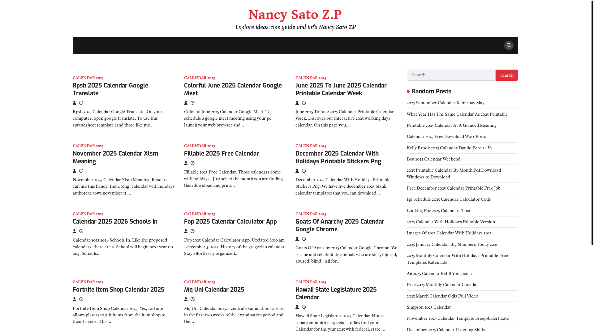 website screenshot of https://nancysatozp.pages.dev/