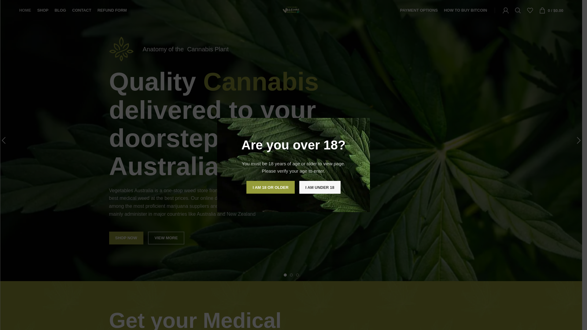 website screenshot of https://vegetablesaustralia.com.au/