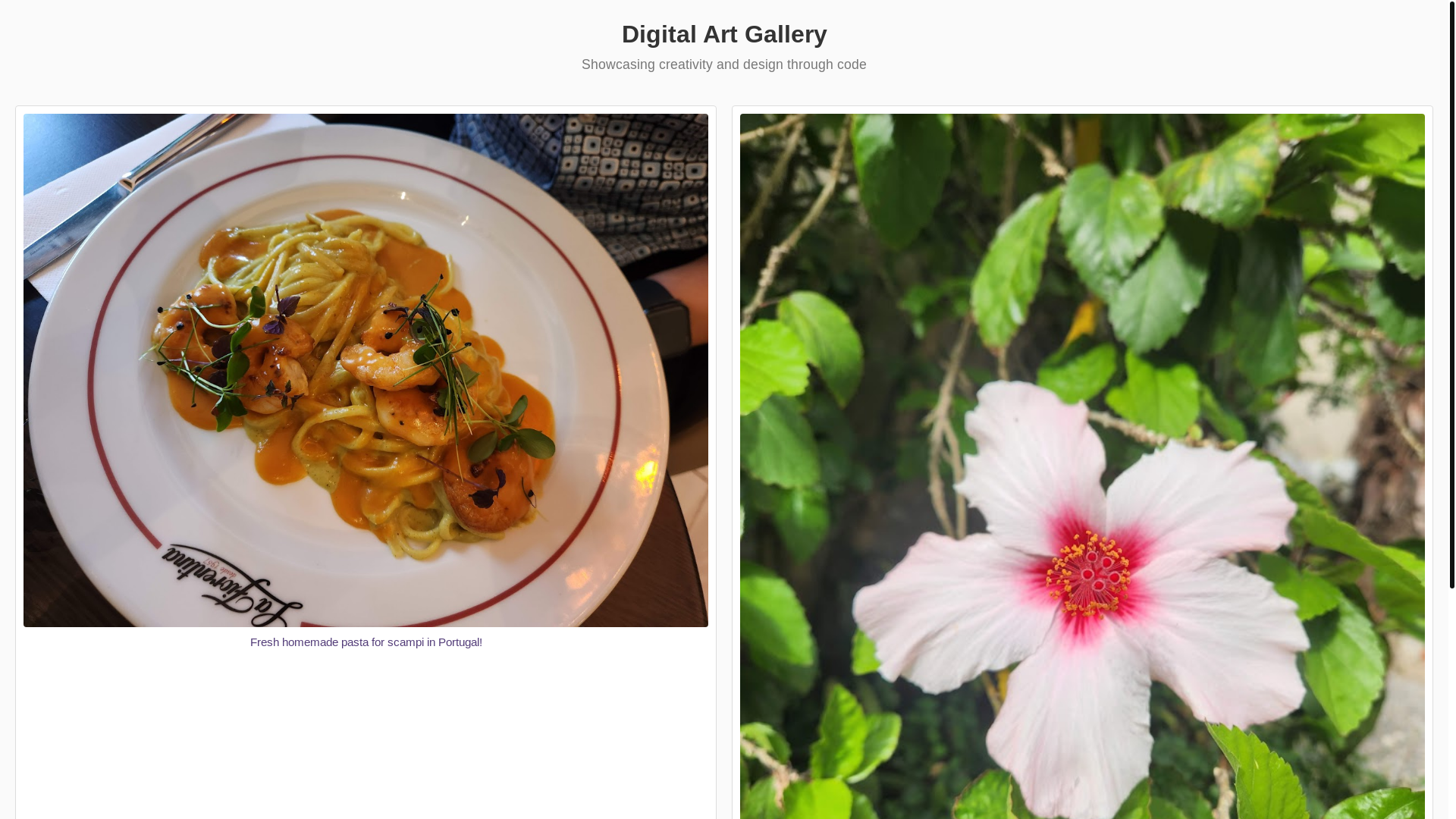 website screenshot of https://artgalldemo2.pages.dev/