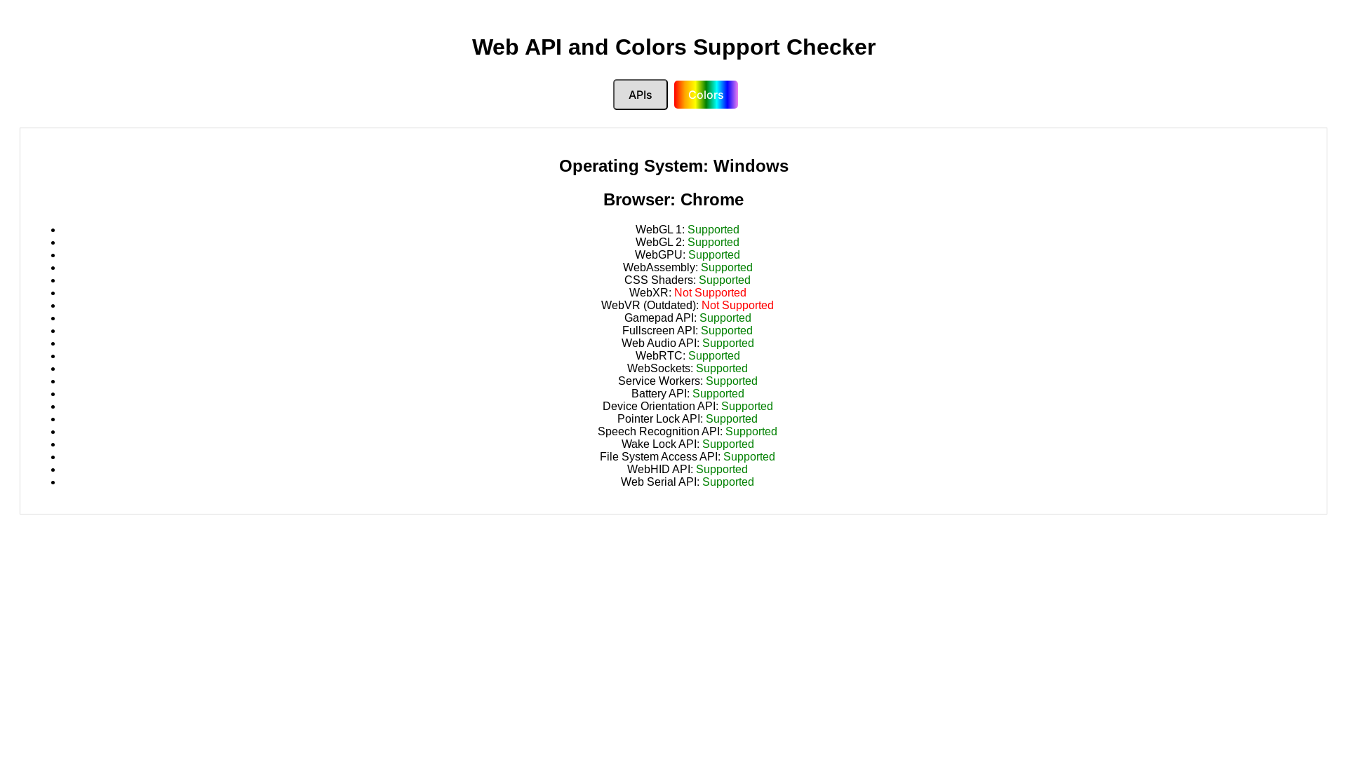 website screenshot of https://webapicheck.pages.dev/
