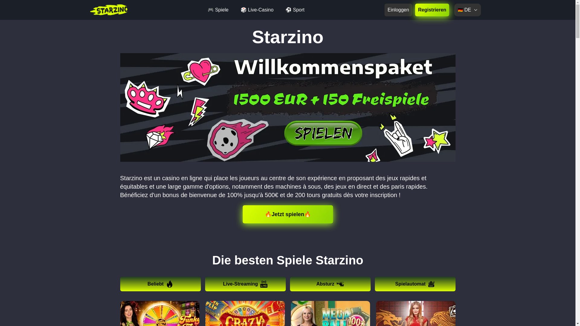website screenshot of https://starzinos-de-6274.pages.dev/