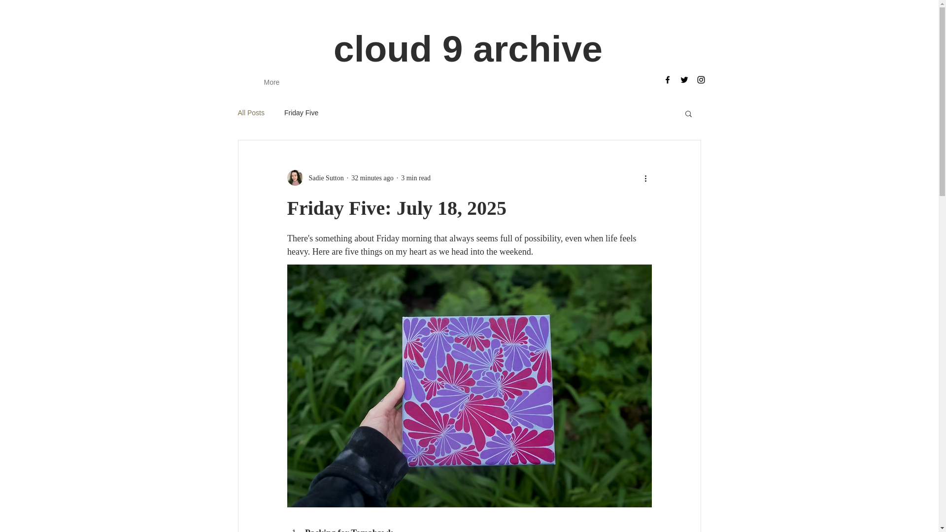website screenshot of https://cloud9archive.com/