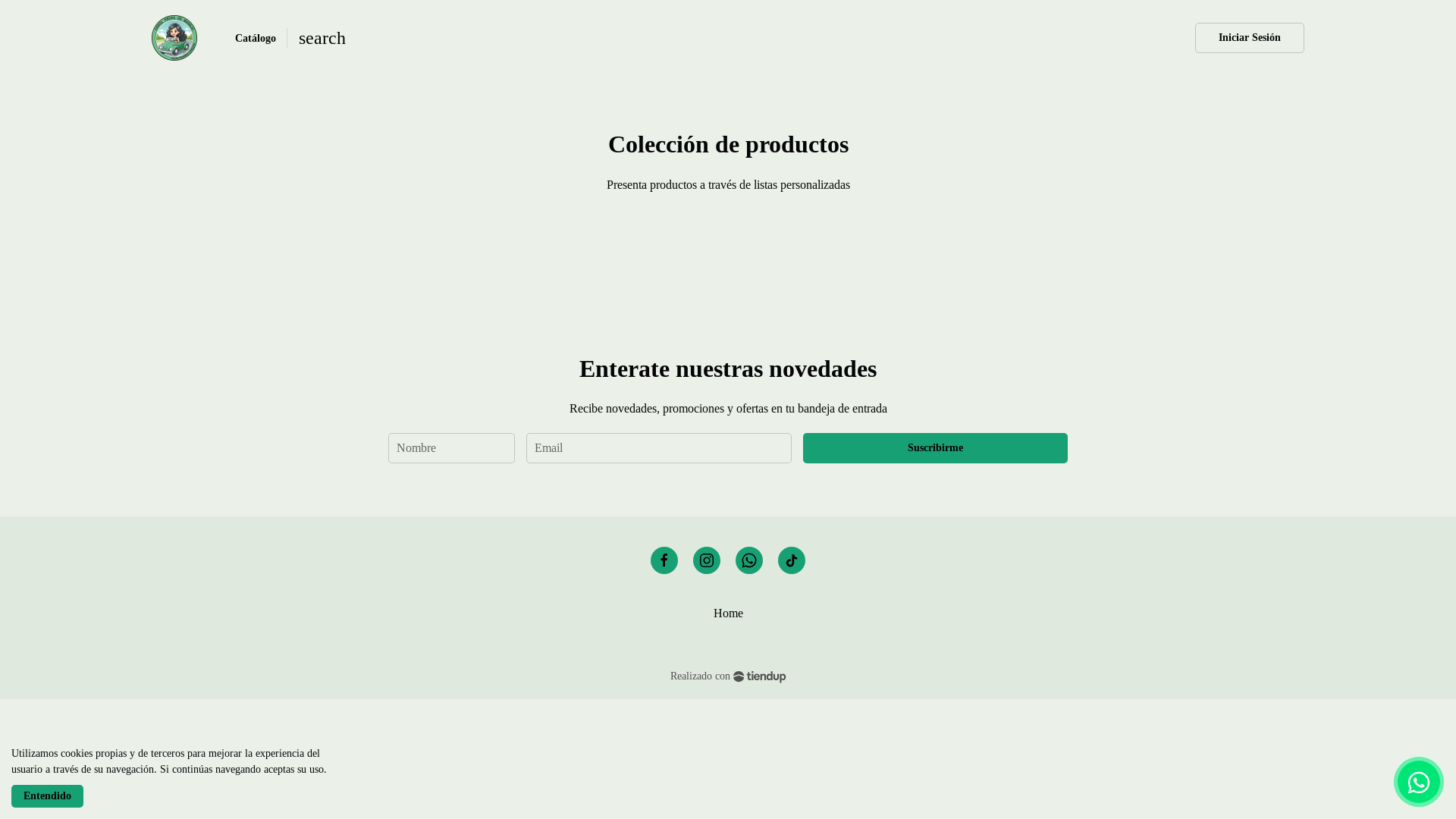 website screenshot of https://carolprofedemanejo.com.ar/