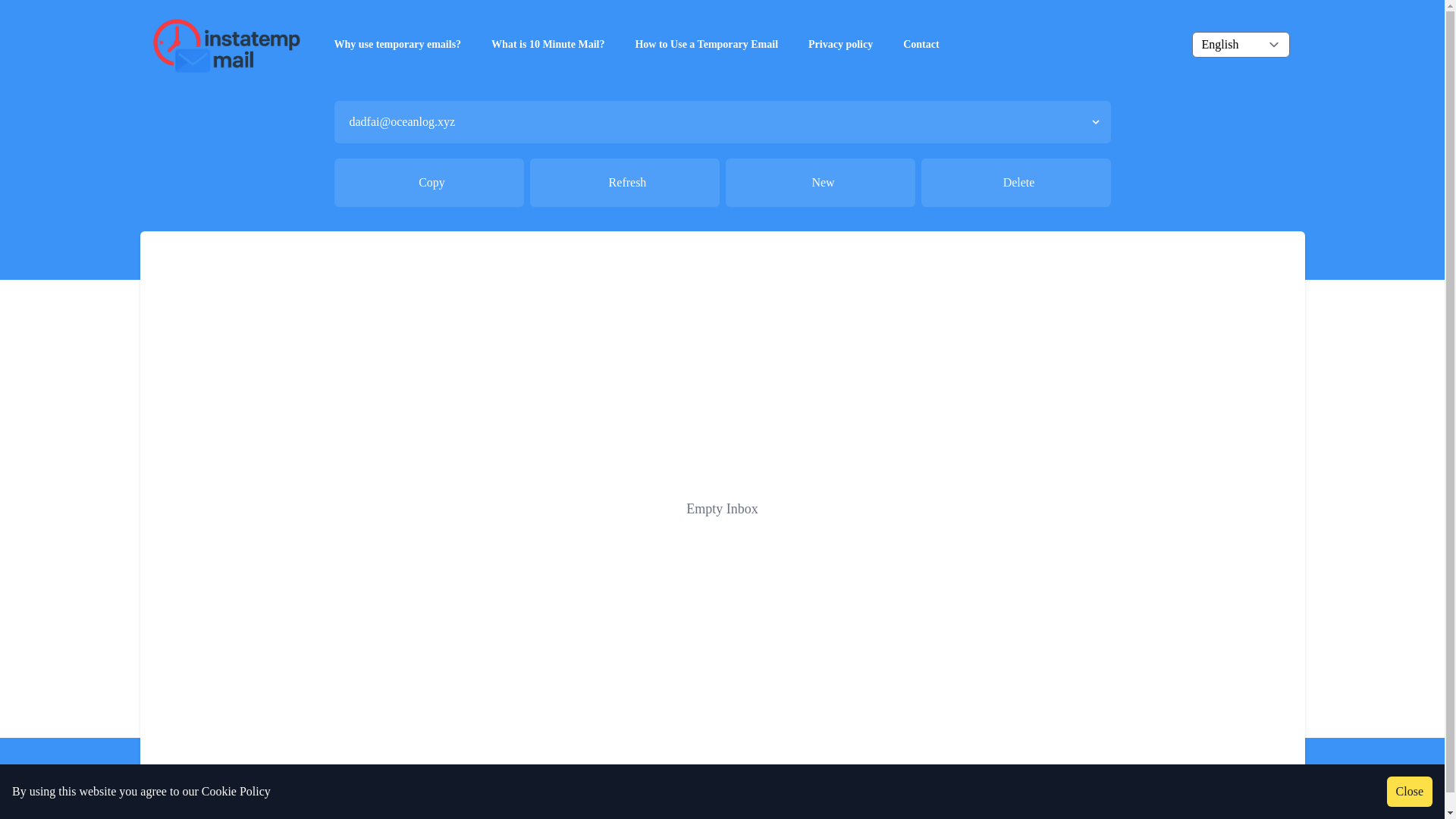 website screenshot of https://inbork.cv/