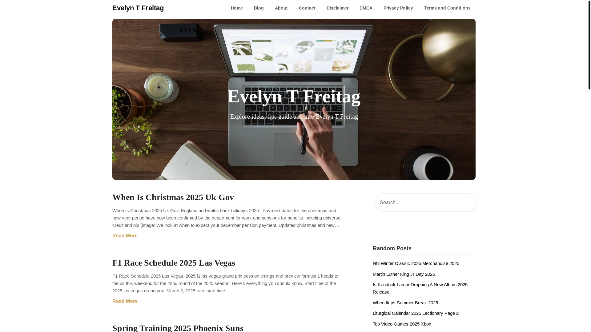 website screenshot of https://evelyntfreitagd.pages.dev/