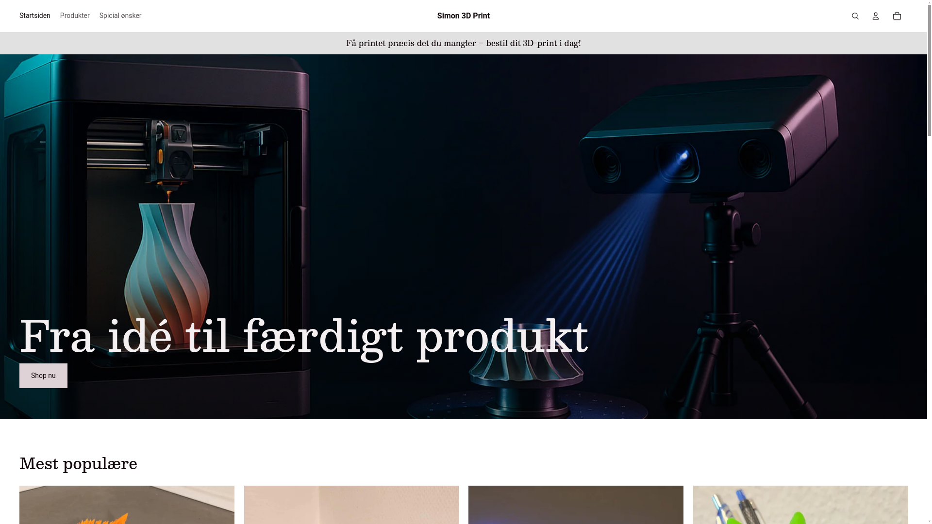 website screenshot of https://stisi3dprint.com/