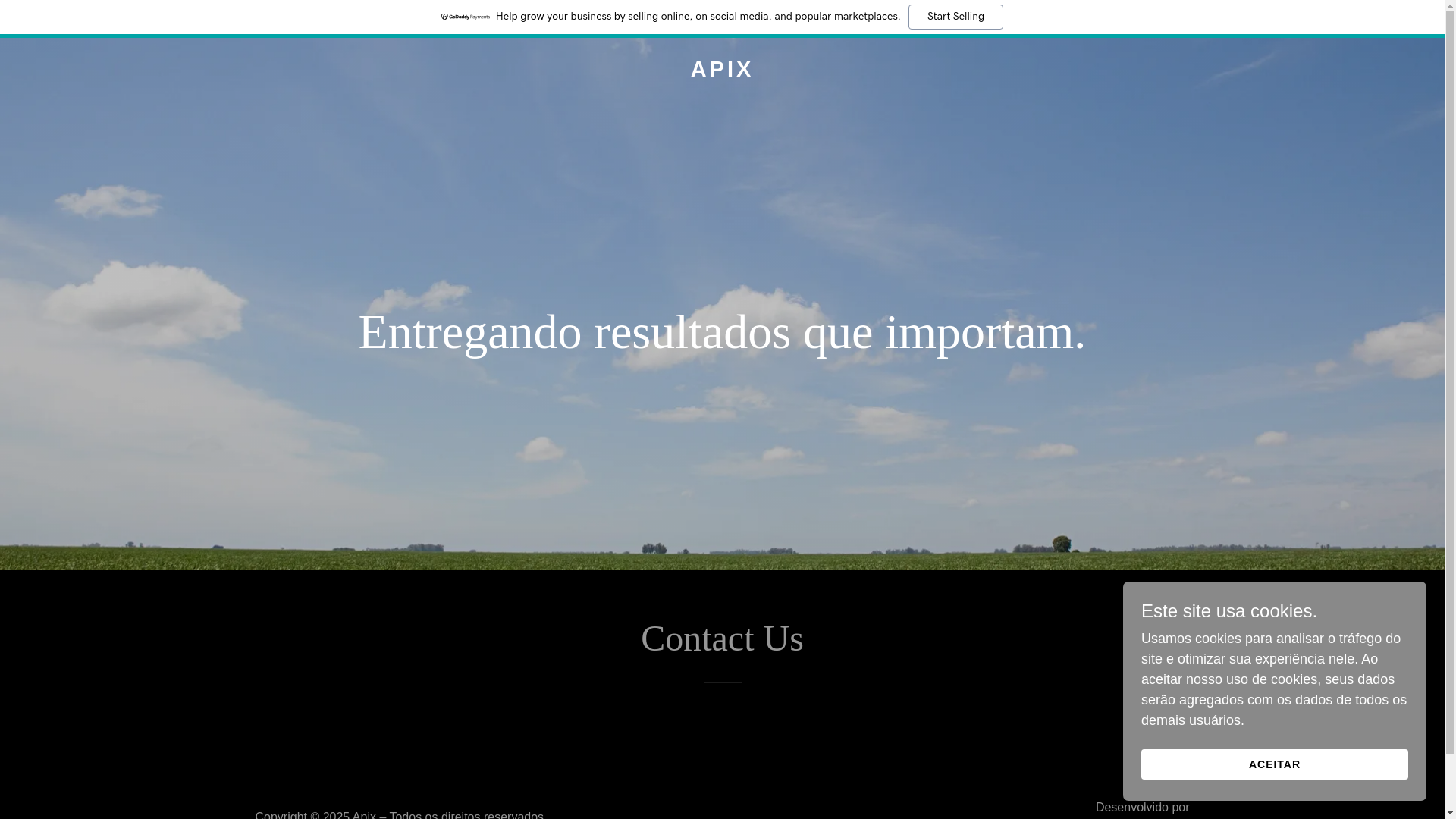 website screenshot of https://apixbank.com/