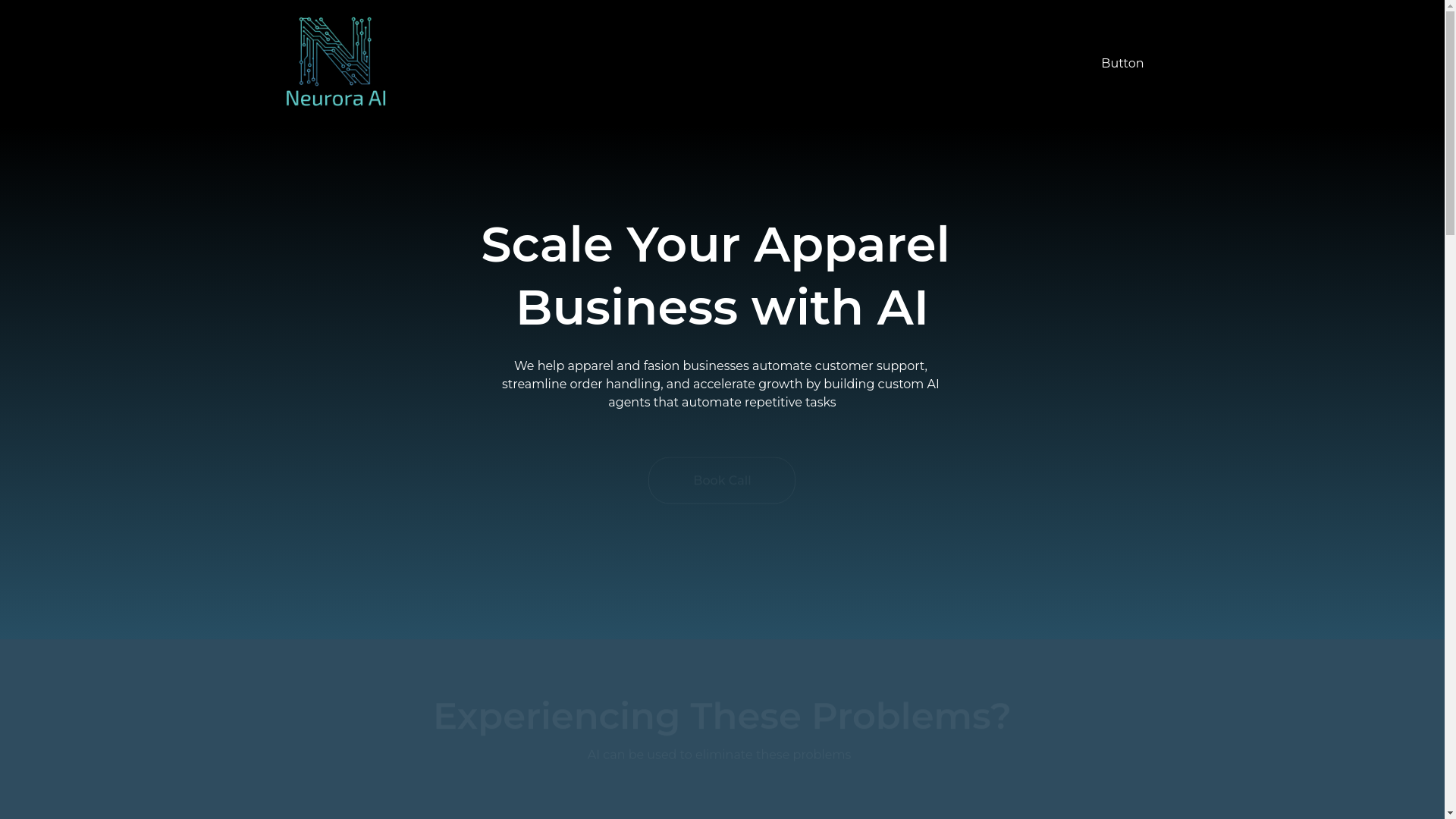 website screenshot of https://tryneuroraai.com/