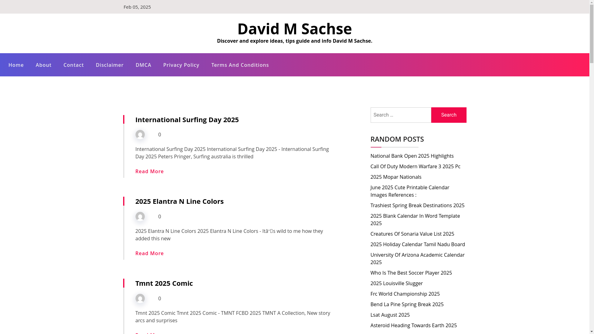 website screenshot of https://davidmsachse.pages.dev/